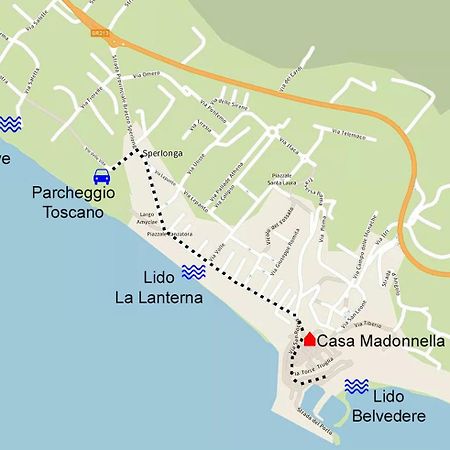 Casa Vacanza Madonnella 12 Sperlonga Buitenkant foto